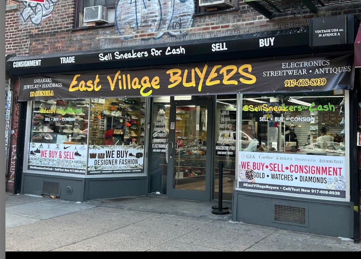 East Village Buyers  BUY AND SELL GOLD, STREETWEAR, SNEAKERS & LUXURY GOODS FOR CASH