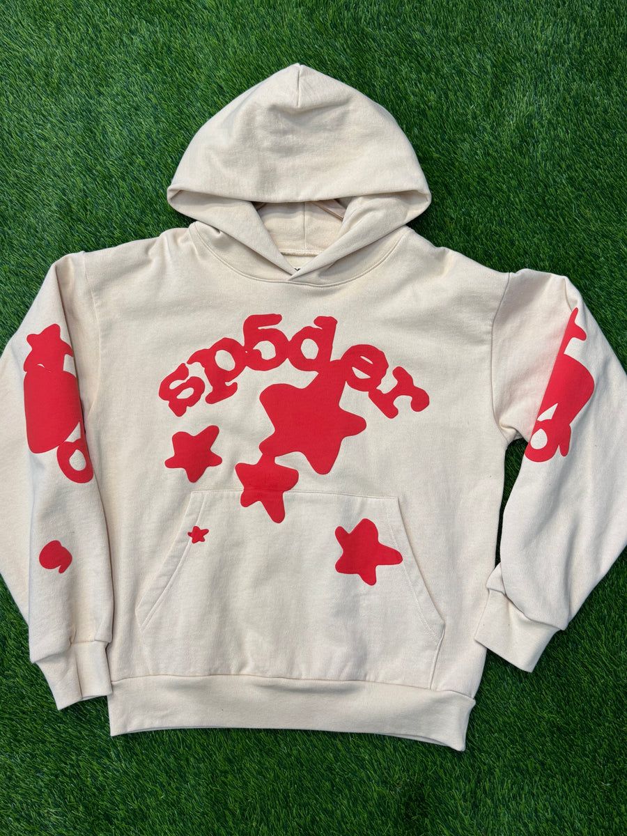 SP5DER Beluga Hoodie in cream