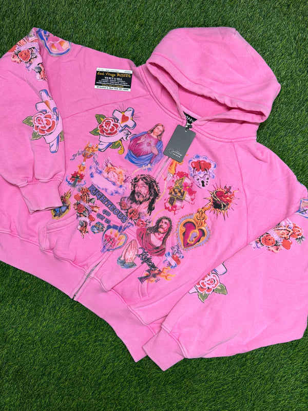 "We Are Righteous" Risen King Zip-Up Hoodie