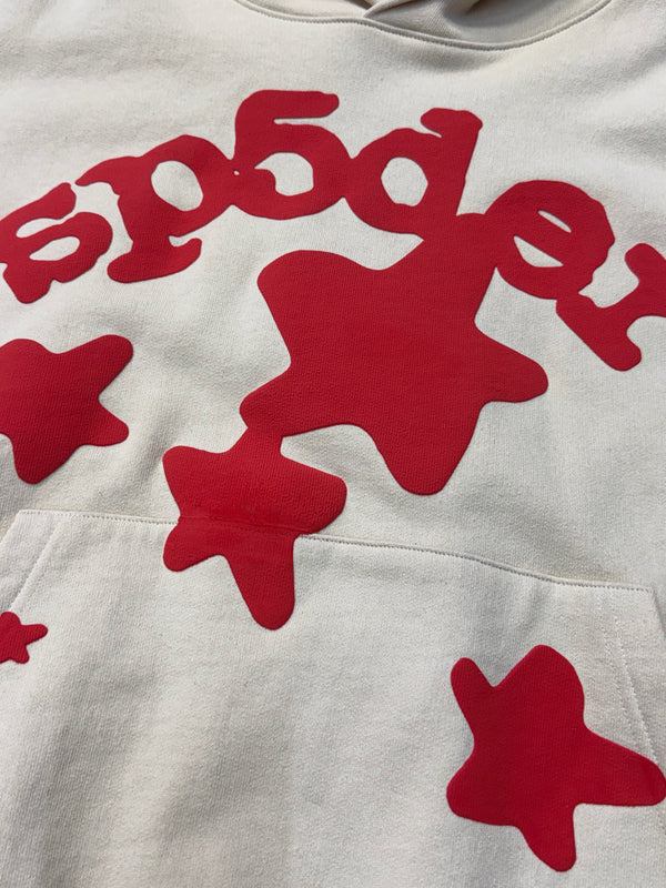 SP5DER Beluga Hoodie in cream